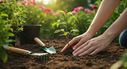 Planting a Seedling A Guide to Gardening Success
