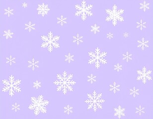 雪の結晶がある冬の背景