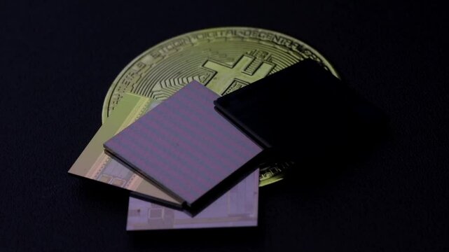 Monocrystalline silicon bare chips