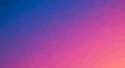 Gradient Polygon Background with Blue, Purple and Pink colors, geometric design