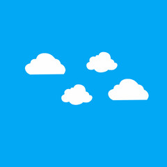 blue cloud background