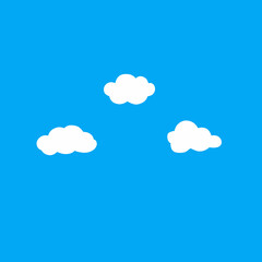 blue cloud background
