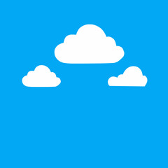 blue cloud background