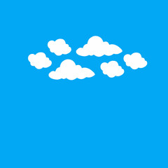blue cloud background