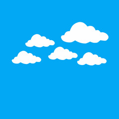 blue cloud background