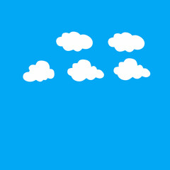 blue cloud background