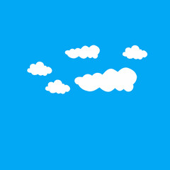 blue cloud background