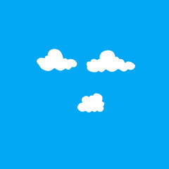 blue cloud background