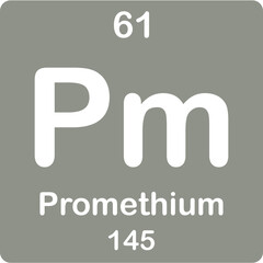 Promethium element of the periodic table
