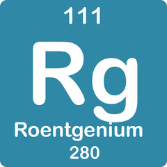 Roentgenium elements on the periodic table