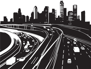 road in the city