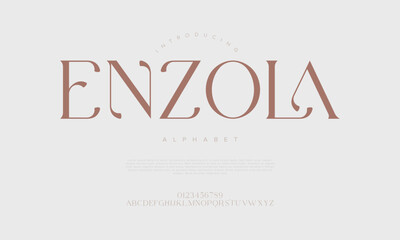 Luxurious and elegant serif display font with soft curves and refined contrast, perfect for branding, packaging, and upscale editorial design