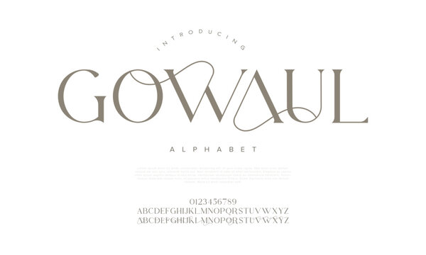 Stylish serif font with distinctive ligatures and elegant swashes, perfect for luxury branding, magazine layouts, and sophisticated packaging