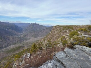 mountain landscape with blue sky