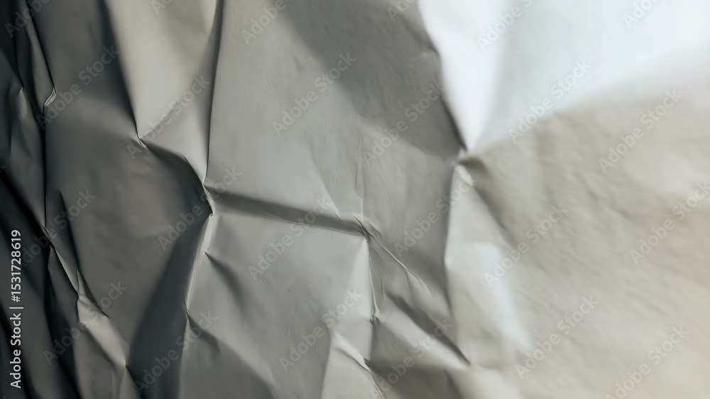Poster abstract crumpled white sheet texture creates an artistic background for creative design projects, s