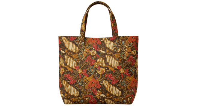 Detailed patterned tote bag - Powered by Adobe