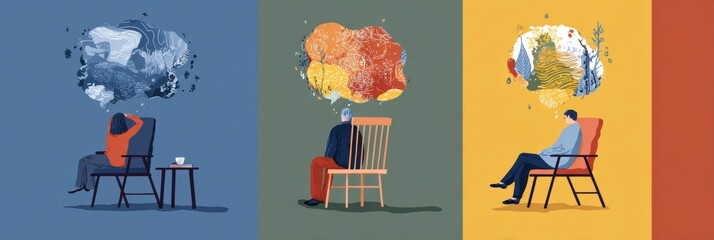 Understanding Types of Therapy for PTSD Including CBT, EMDR, and Exposure Therapy in an Informative Infographic Format