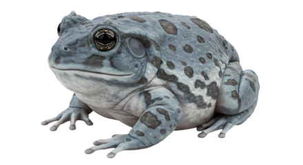 Detailed Portrait of a Spotted Toad with Intricate Eye Detail and Texture