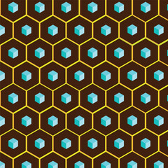 seamless geometric pattern with circles, seamless geometric pattern 