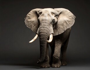 Obraz premium Powerful elephant portrait