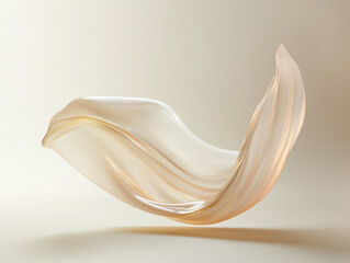 Beige Fluid Flow
