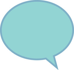 Speech bubble icon -1- green