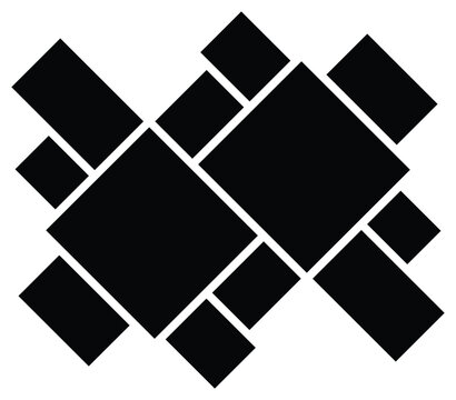 Multi Photo Collage Picture Grid Template Design. Rectangle Photo Album Layout. DIY Photo Collage for Memories, Social Media, Event and Brand Story Photo.