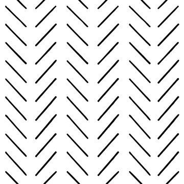 Hand-painted Herringbone seamless pattern