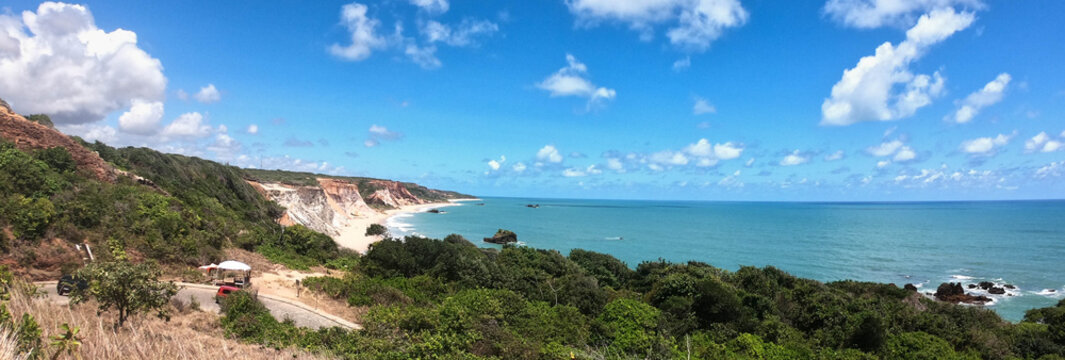Tambaba Beach, Para&iacute;ba state, northeast Brazil