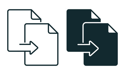 Convert file icon. Illustration vector