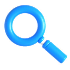 search ui 3d icon illustration
