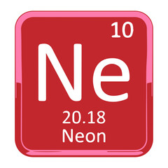 Neon symbol periodic