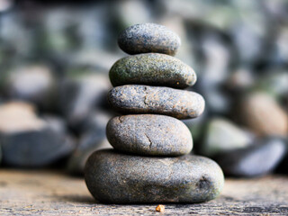Stones represent peace, beauty, harmony and balance.
