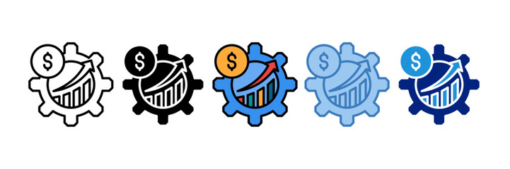 Improvement Icon Element For Design