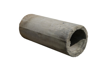 round concrete culvert isolated