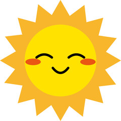  Bright Sun Icon for Summer Theme