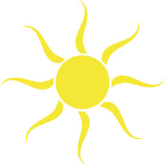  Bright Sun Icon for Summer Theme