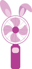 Handheld Fan Icon for Personal Cooling
