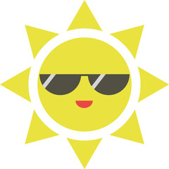  Bright Sun Icon for Summer Theme