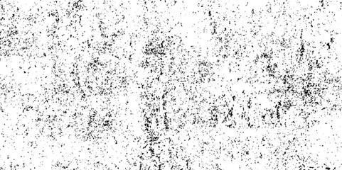 Scratch cracked vintage dusty Splat background. Grunge wall and black and white Dark noise granules Black grainy texture isolated on white background.	