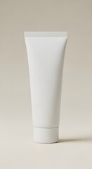 Blank White Tube Packaging Mockup Perfect for Cosmetics, Creams, and Lotions