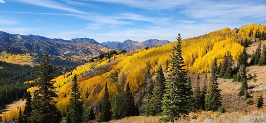 autumn in the mountains