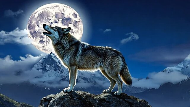 Cool Pictures Of Wolves Howling
