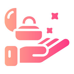 engagement ring Gradient icon