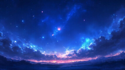 Celestial Constellation Night