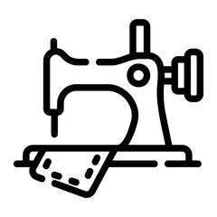 sewing machine Line Icon