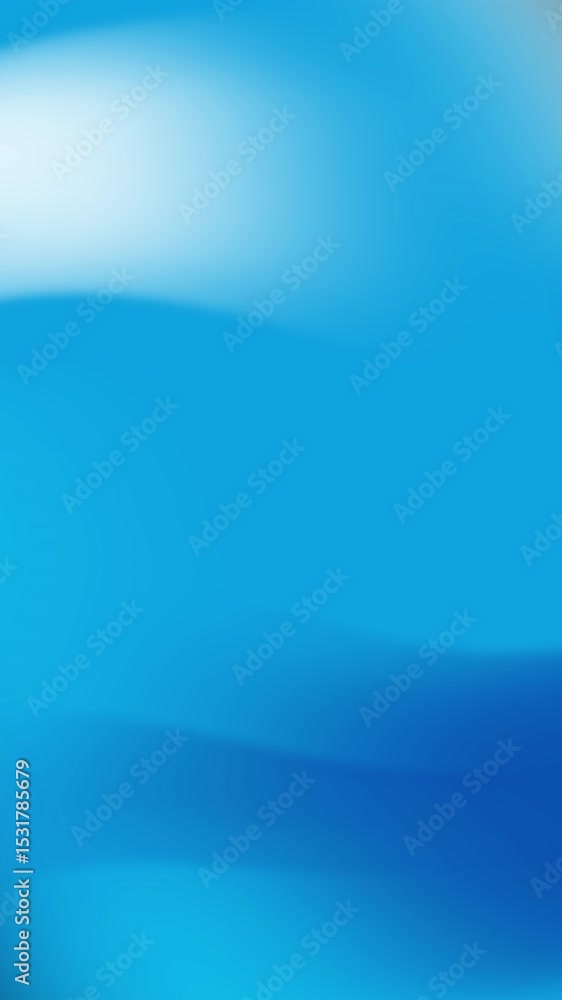 Aufkleber Abstract Blue Gradient Background Motion Smooth Transition and Color Shift