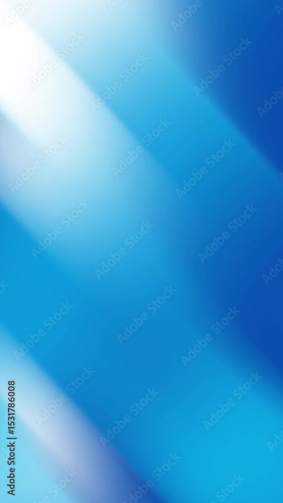 Aufkleber abstract blue gradient background with light streaks in motion