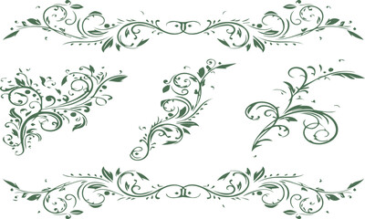 Beautiful flower art and mandala vector design