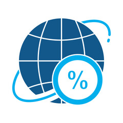 Business loans icon for financial strategy